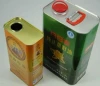 0.25 - 20 Litre olive oil tin can and jerry can for olive oil