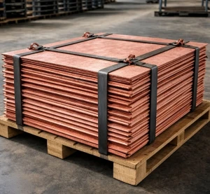 Copper cathode 99.99% purity