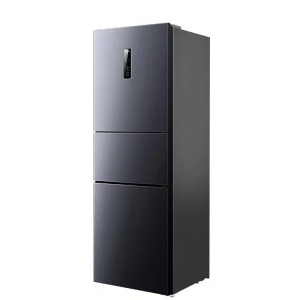 Three-door refrigerator air-cooled frost-free household inverter first-class energy efficiency mini refrigerator