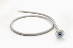 304 Stainless Steel Braided Flexible Metal Hose with Excellent Vibration Resistance for Pumps