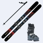 Used 2024 Dynastar Menace 90 Junior Skis with K2 BFC 80 Boots and Poles