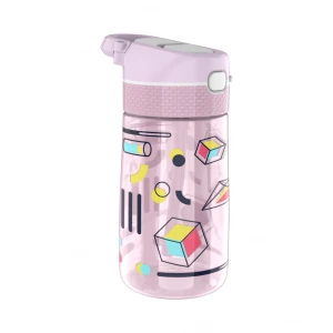 Wholesale manufacturing 450ml Kids tritan sports bottle BPA free easy carrying with straw