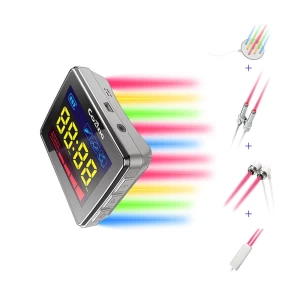 Reducing high blood pressure Green Yellow Blue Red laser light Medial laserTheray Watch