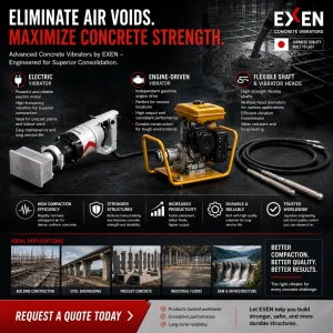 EXEN Concrete Vibrator