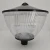 Import garden lighting housing with E27 lamp holder street lamp outdoor post top from China