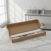 White Self-locking Modular Aluminum Alloy Curtain Tracks Botai BT-208 Modern Design Worldwide Shipping
