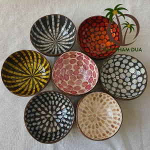 COCONUT SHELL LACQUER BOWL