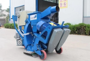 RQ350 steel sheet road surface shot blasting machine