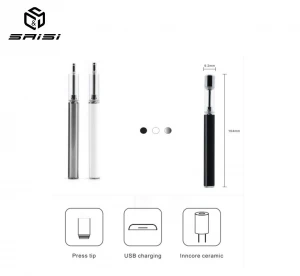 CS-D90 Cbd Oil USB Rechargeable Ceramic Coil Disposable Pen E-Cig Vape Pen