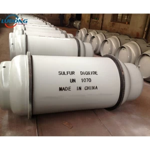 Sulfur Dioxide gas in 800L cylinders