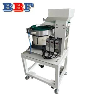 BBF Multi-lane Vibratory Hopper Bowl Feeder with pick and place Mechanism