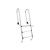 Import Best Selling Two Step Stainless Above Ground Swimming Piscinas Ladder from China