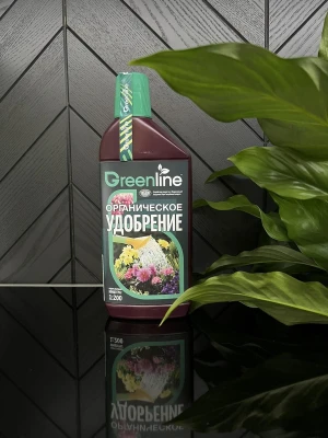 Organic fertilizer for flowers and house plants "Greenline"