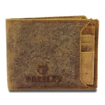 Presley Genuine Men Wallets Leather Vintage Bifold Stylish Wallet with 12 Card Slots