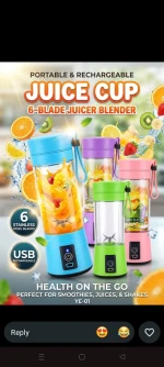 USB Portable Juicer for Fresh Smoothies On the Go