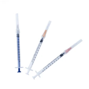 Disposable Sterile Syringe 1ml,2ml,3ml,5ml,10ml,20ml,50ml With Needle With Certificate