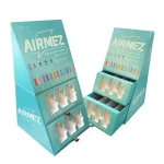 Tool-free assembly branded corrugated display unit for convenience stores