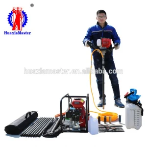 lightweight  backpack drill rig  BXZ-1 Kohler gasoline engine  /Portable diamond core drilling rig/l for sale quality guarantee