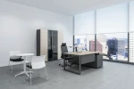 Alisios Super-Executive Desk With Pneumatic Lifting Platform