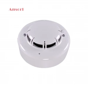 AS-SD202-4L 4 Wires Optical Smoke Detector with Relay Contact