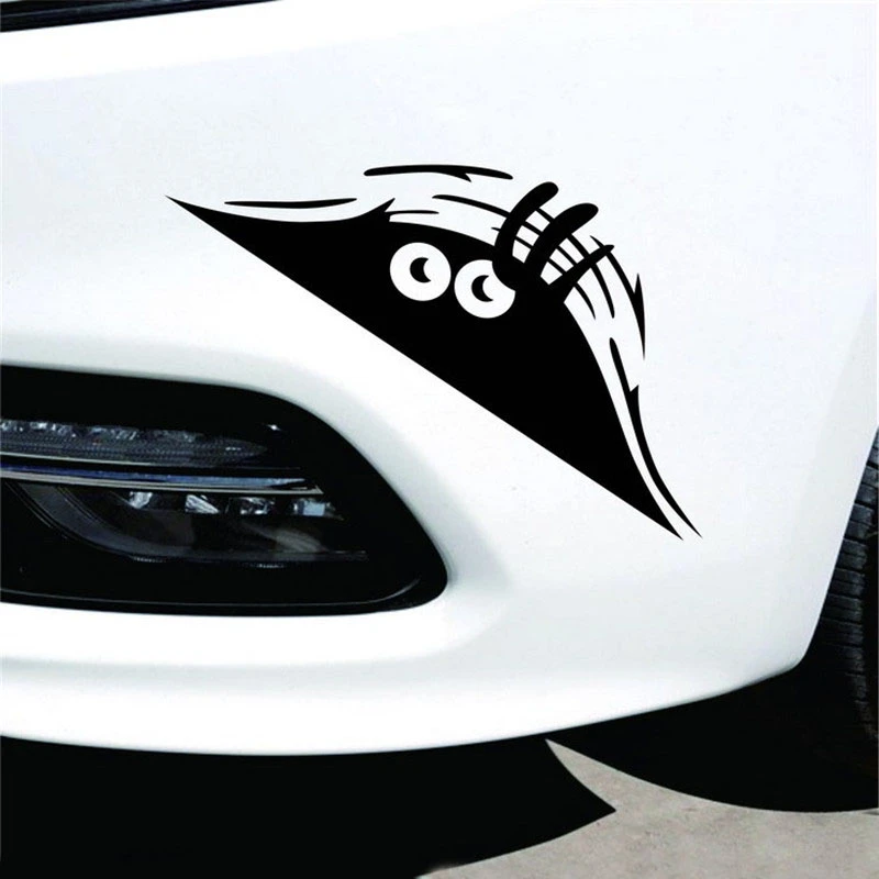 1 X Peeking Monster Scary Eyes Car Decal/Sticker for Laptop Ipad Window Wall Car Truck Motorcycle