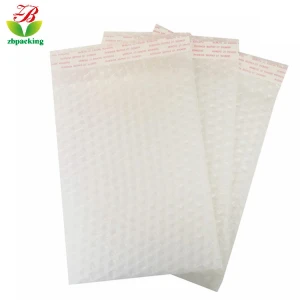 100% biodegradable shockproof waterproof self-adhesive bubble packaging bag customized Bubble mailing  Bag