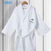 100% cotton waffle soft hotel bathrobe