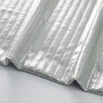 100% polyester ribbed knitted hot stamping spandex fabric for cloth