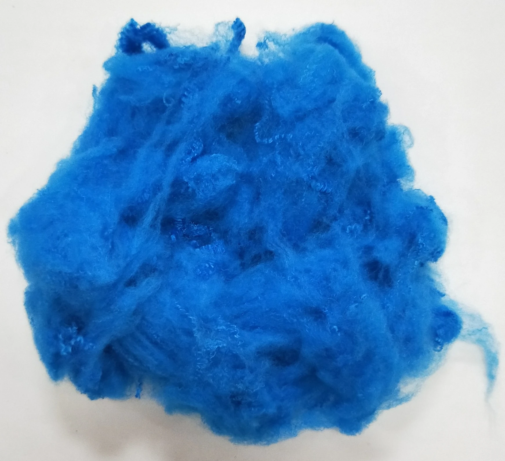 100% Recycled yellow polyester staple fiber/PSF manufacturer in china