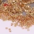 Import 1000pcs package 1mm 3mm wuzhou gems synthetic Dark Champagne cz Round brilliant cut loose cubic zirconia from China