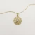 Import 1000S Personalized 9k Real Gold Round Shape Necklace pendant necklace from China