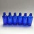 Import 100ml blue glass bottle, blue perfume spray glass bottle, 100ml round glass bottle from China