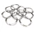 Import 100pcs Stainless Steel Three Wave Crest Spring Washer from China