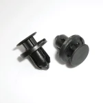 10Pcs Car Bumper Fastener Plastic Rivets Trim Clip Fastener 8mm Auto Door Trim Panel Bumpers Grills Side Clips