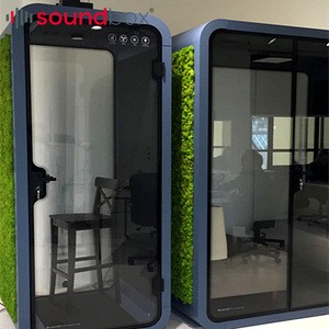 110V Japanese Socket private quiet phone call booth one person office soundproof acoustic pod