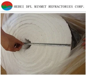 1260C Low Thermal Conductivity Ceramic Fiber Blanket for High Temperature Kiln
