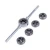 Import 12pcs Tap Dies Set NC Screw Thread Plugs Taps M6 M7 M8 M10 Carbon Steel Hand Screw Taps With Wrench from China