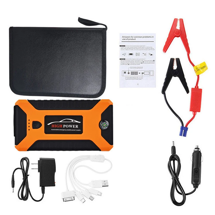 12V 300A emergency starting power supply 200A multifunctional auto starter emergency kits