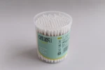 150 Pieces high quality bamboo wooden cotton buds,cotton swab makeup remover swab