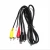 1.5M 10 pin Lead AV Cable 3RCA video camera Cable for sony VMC-15FS VMC-30FS