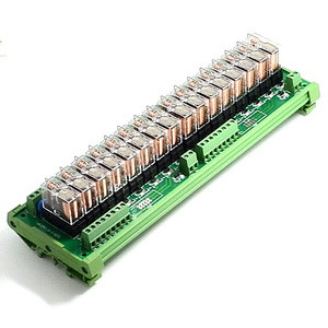 16 channel Relay Module Module Control Panel driver Board PLC Amplifier Board G2R-1-E 24V 8 Feet