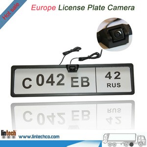 170 Wide View Waterproof Backup Camera License Plate Frame For Europe Cars