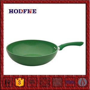 18-36cm size cookware Heat Indicator wok with lid