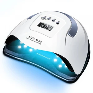 180W SUN X7 MAX UV LED Lamp for Manicure Nail Lamps Nail Dryer for Curing UV Gel Varnish Nail Tools With Sensor LCD Display