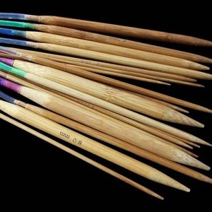 18Pcs Sewing Needles Multicolor Tube Bamboo Circular Crochet Knitting Needles Set Double Cusp 18models/set 40/60/80/100/120cm