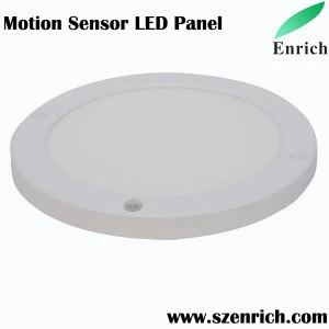 18W round led panel light with PIR sensor