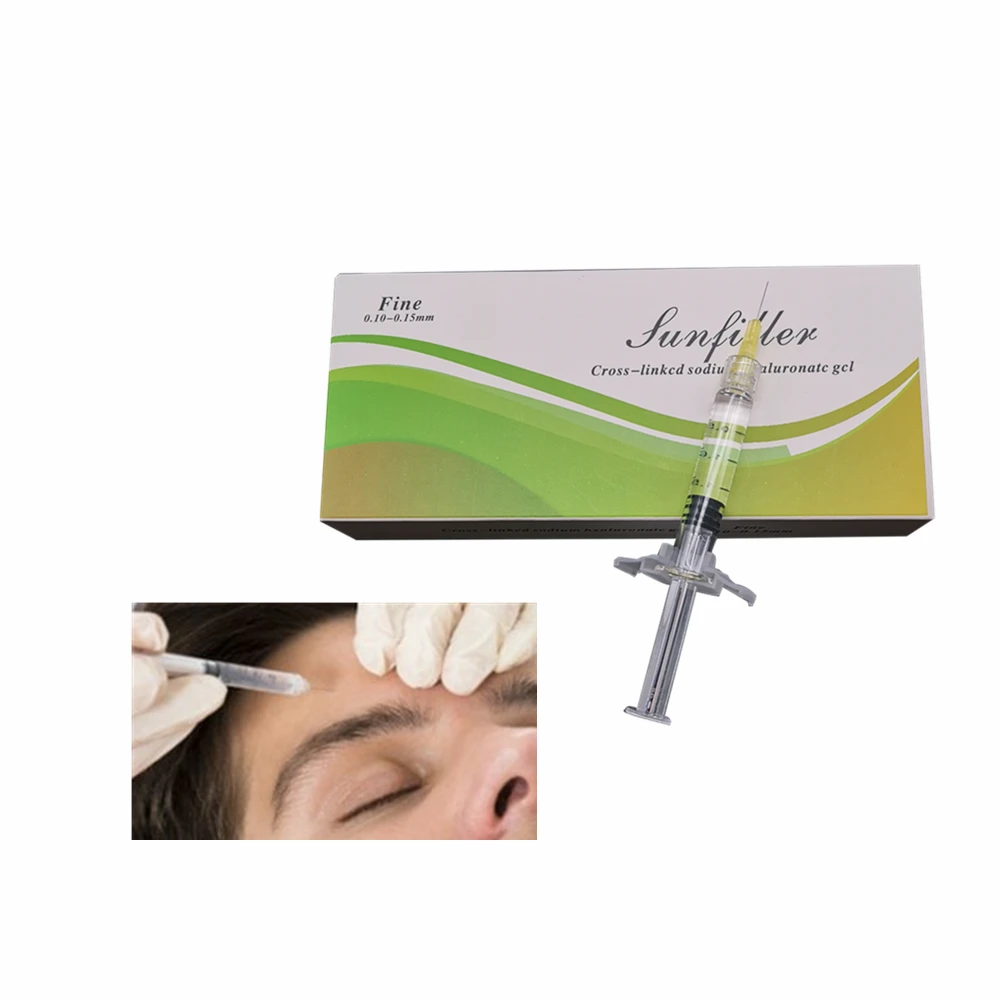 1ml Injection dermal filler wrinklers on forehead hyaluronic acid filler