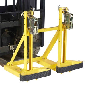 2-Drum Mechanical Economy Forklift Automatic Drum Clamp