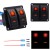 Import 2 Gang Waterproof Car Auto Boat Marine LED Rocker Switch Panel Circuit Breakers ABS from China