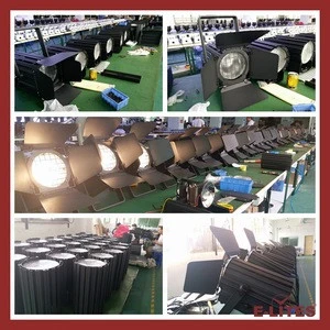 200W LED Projector Fresnel Light 16 Bit Smoothly Dimmer